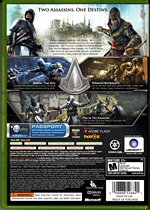 Xbox 360 Assassin's Creed Revelations Back CoverThumbnail